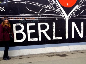 Mural painted on the Berlin Wall